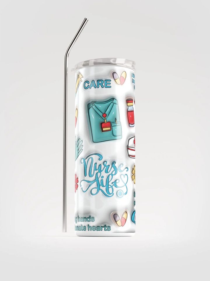 Nurse Life 20 oz. Skinny Tumbler product image (1)
