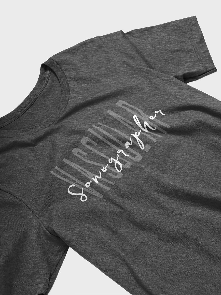 Vascular Sonographer Tech Sonography - Unisex T-shirt Bella Canvas 3001 product image (11)