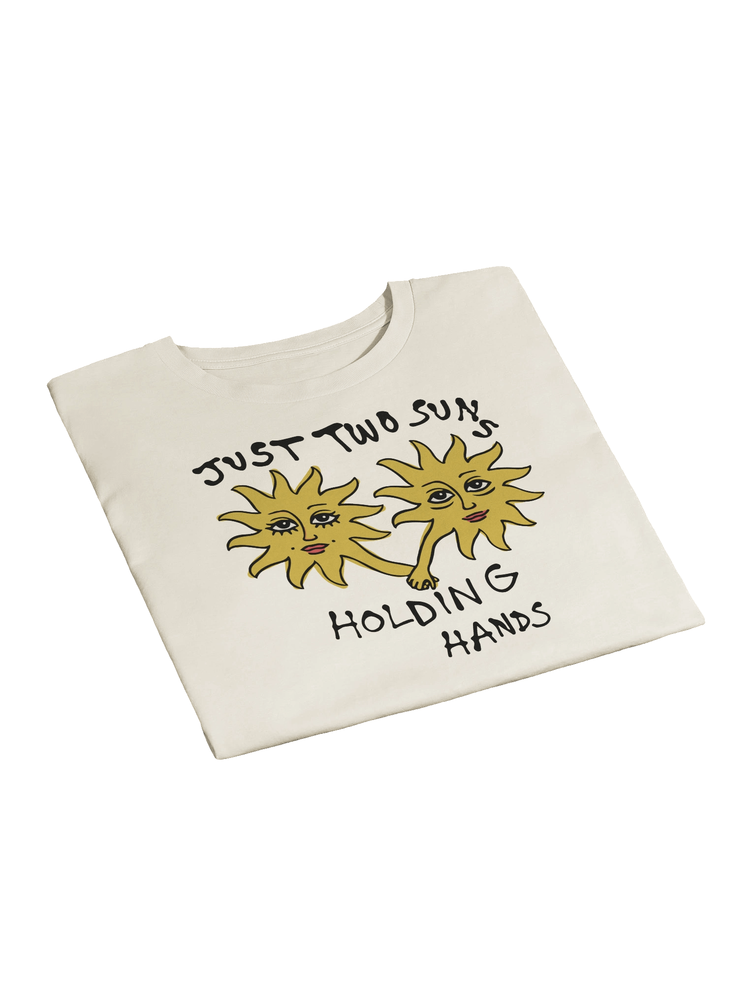 Just Two Suns Holding Hands – Baby Tee product image (8)