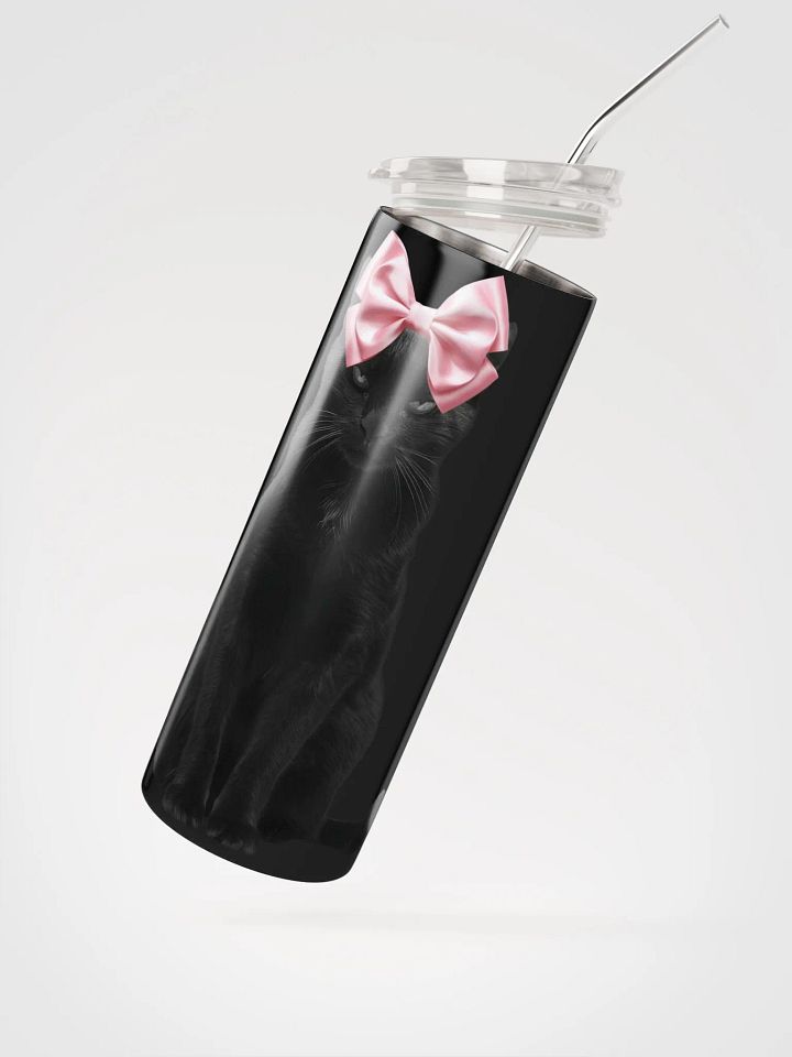 Midnight Whiskers Stainless Steel Tumbler product image (2)