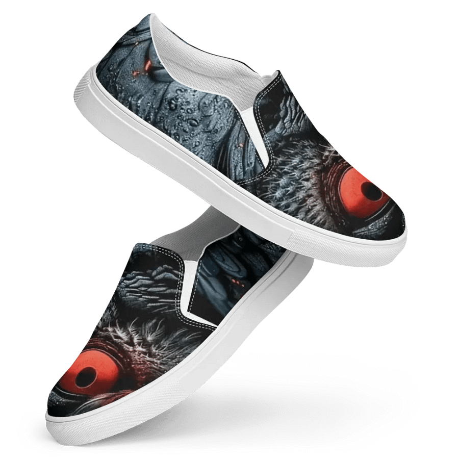 Glowing Owl Women's Slip-On Shoes product image (12)