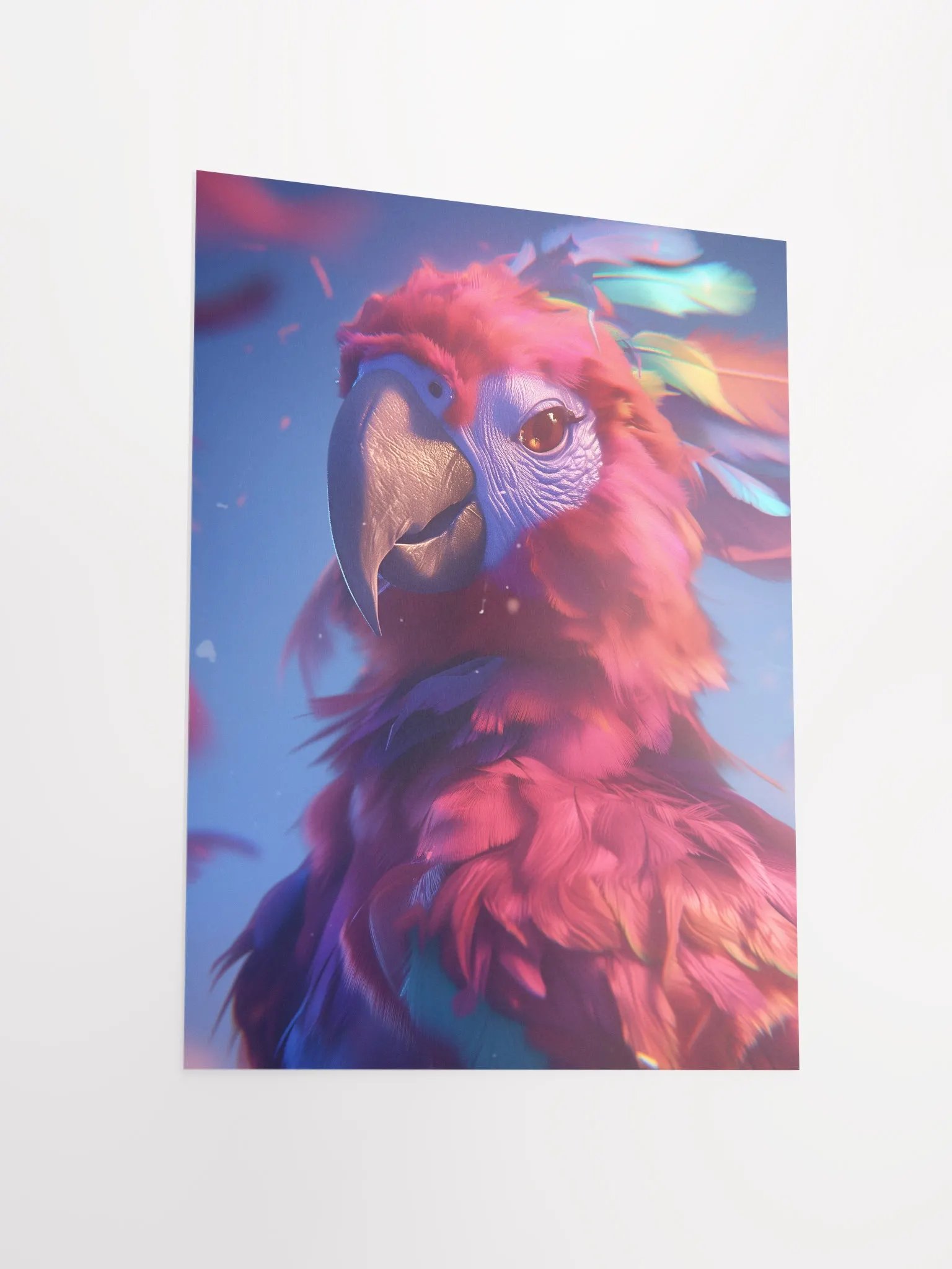 Vibrant Parrot Fantasy Poster product image (5)