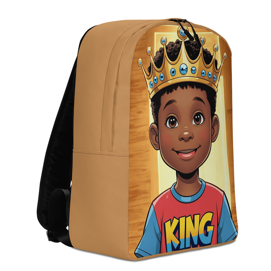 King All-Over Print Minimalist Backpack product image (3)