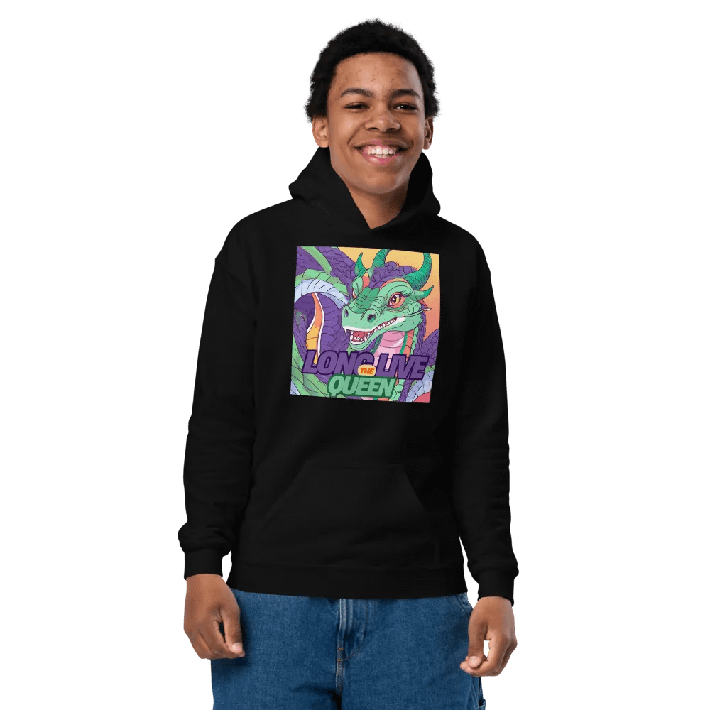 Team Alli Long Live the Queen Kid's Hoodie product image (2)