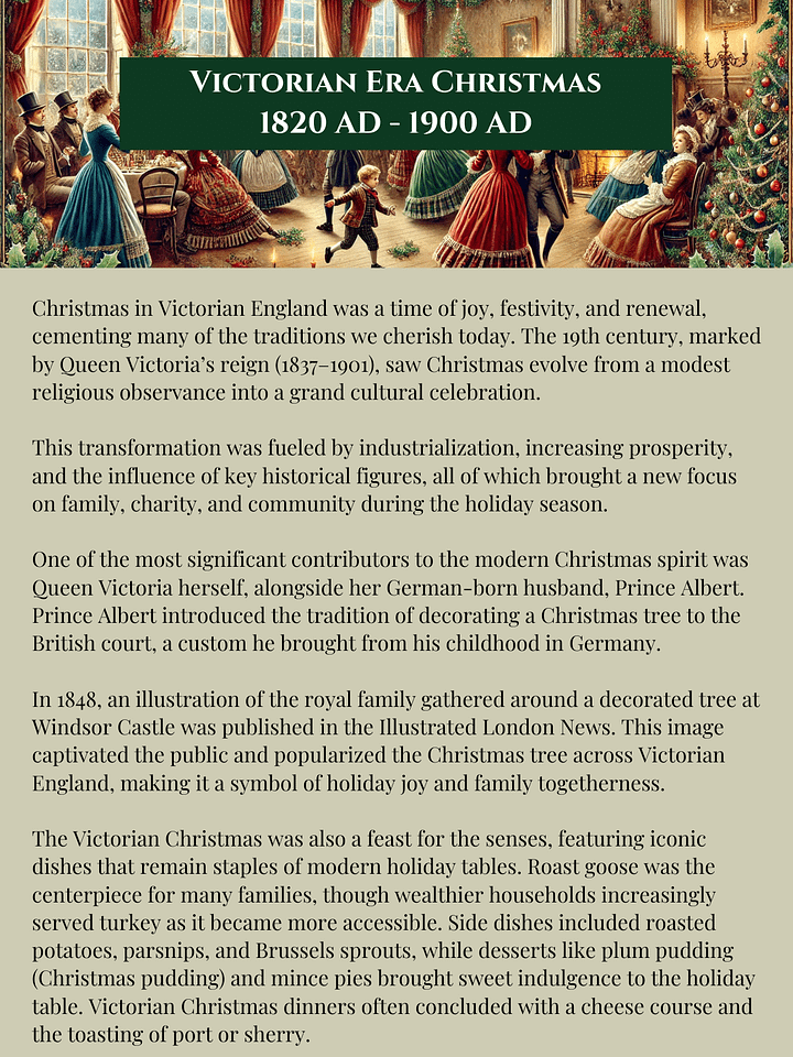 The 25 Historical Recipes of Christmas Mini E-Cookbook product image (2)