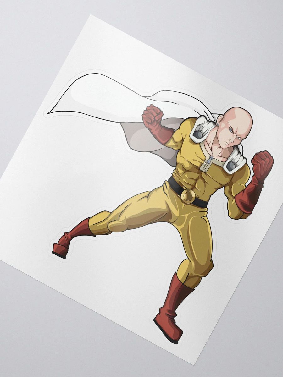 Cosplay as Saitama sticker. product image (2)