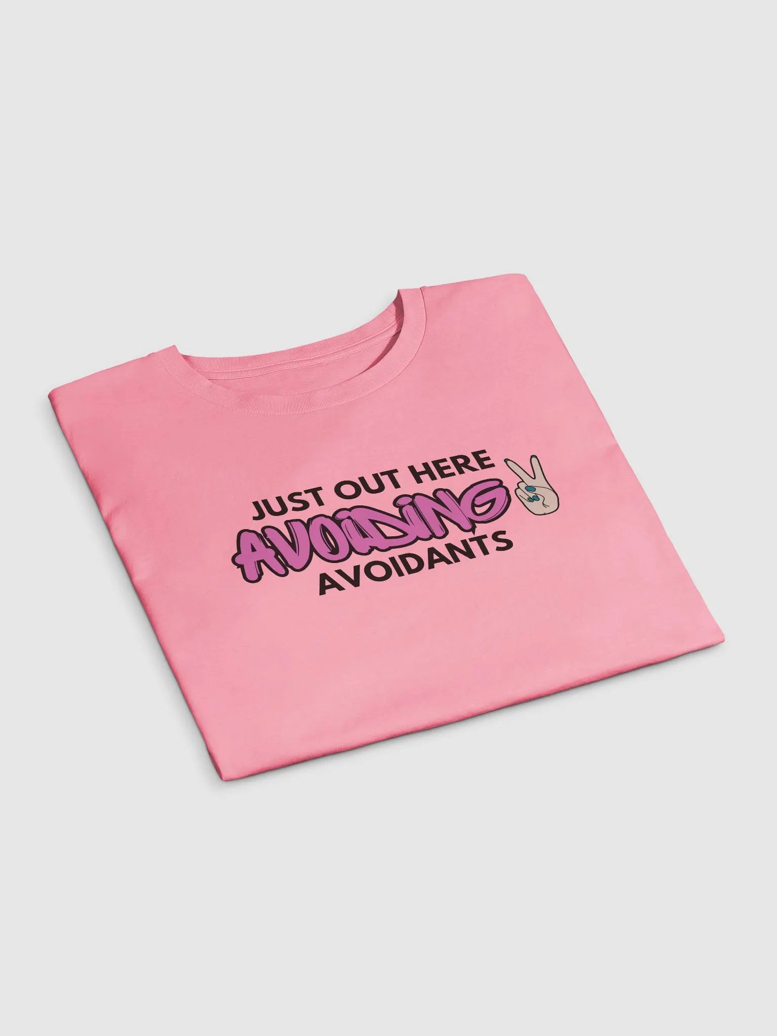 Avoiding Avoidants - premium CROP t-shirt product image (2)