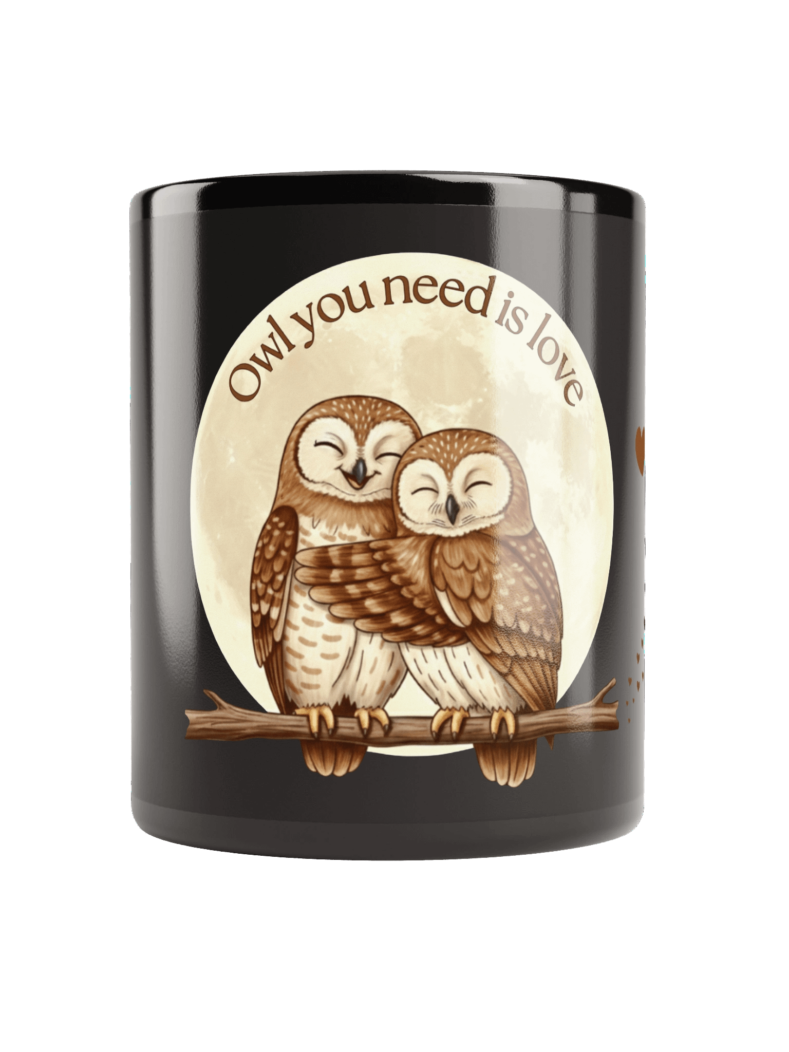 Owl Love Mug (full moon edition) product image (1)