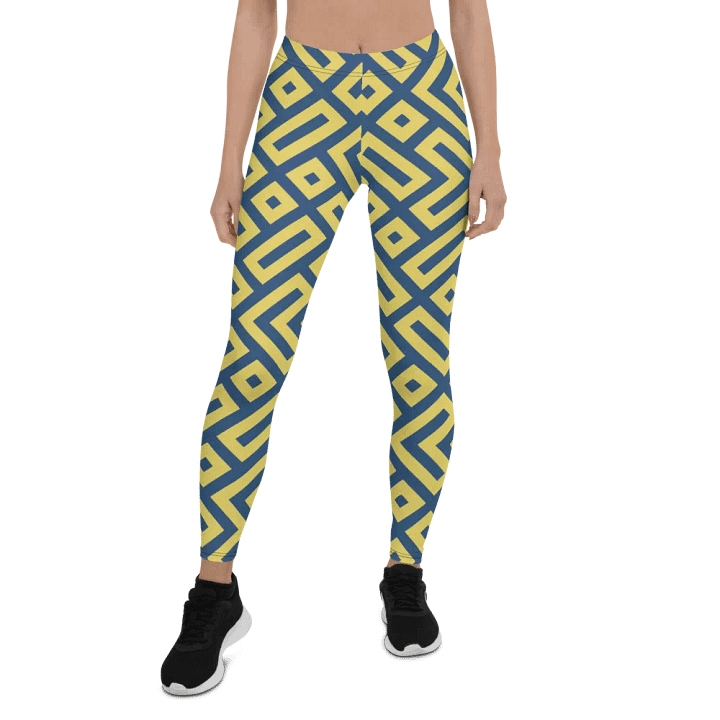 Geometric Glow All-Over Leggings product image (1)