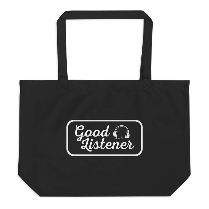 Good Listener Tote - Black product image (1)