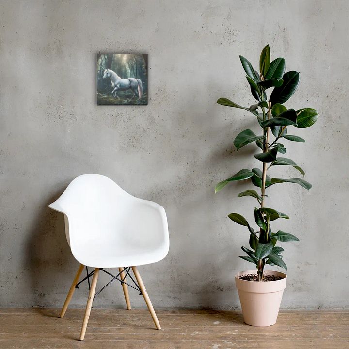 Unicorn In Magical Forest Wall Art product image (2)