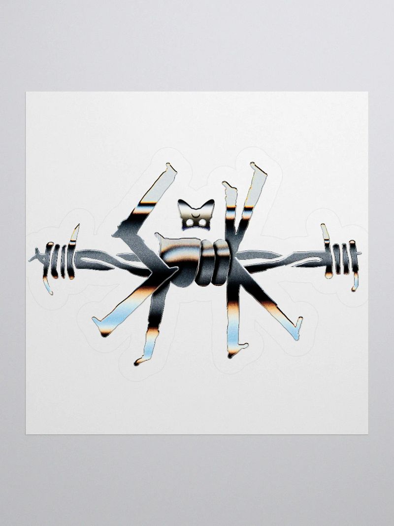 HARD&CORE Spook Barbed Wire Stickers