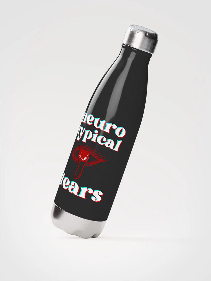 NEUROTYPICAL TEARS stainless steel water bottle product image (2)