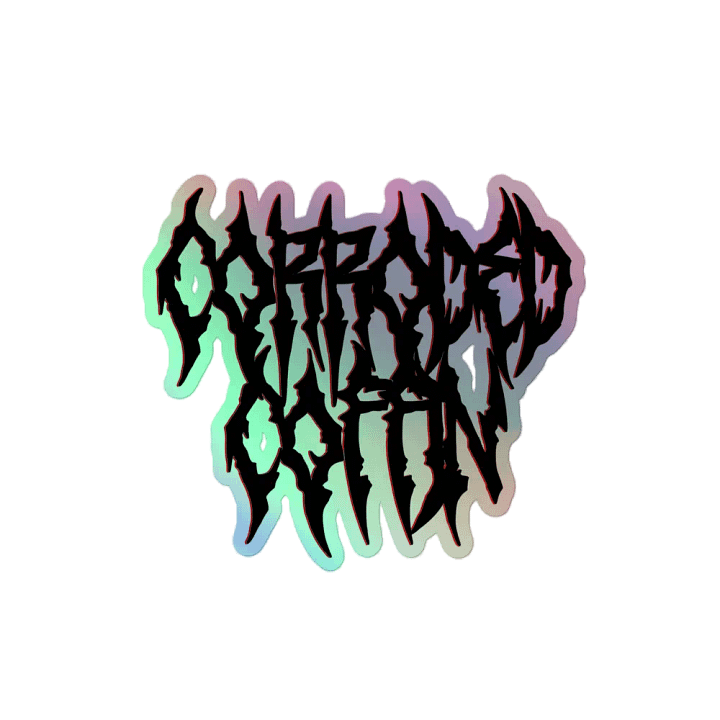 Corroded Coffin - Holo Sticker product image (2)