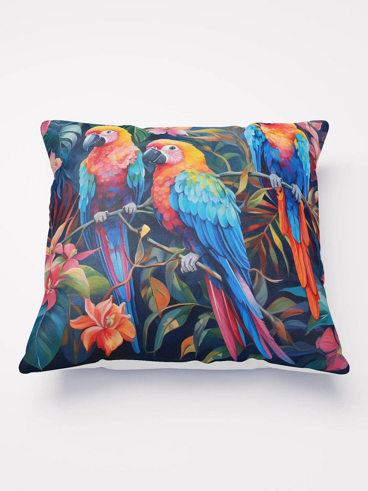 Tropical Macaw Paradise Pillow product image (1)