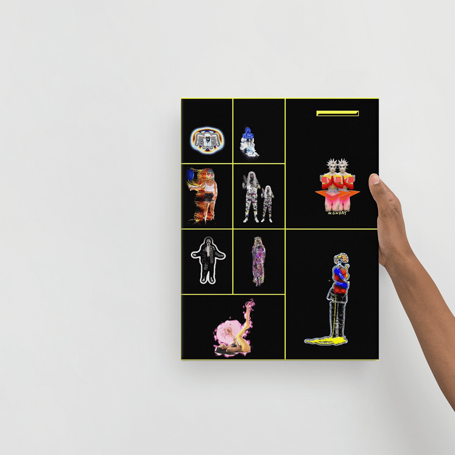 MONDAY FUNDAY (Canvas) by Benzi product image (2)
