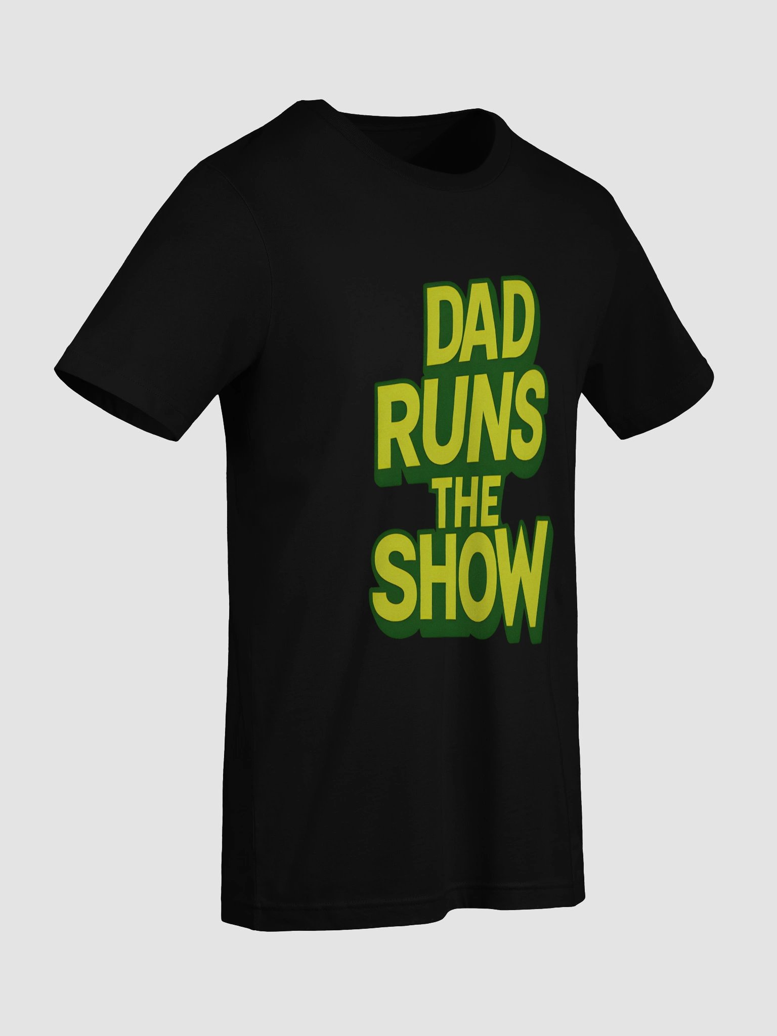 Funny Dad Shirts – "Dad Runs the Show" Graphic Tee for Father’s Day product image (81)