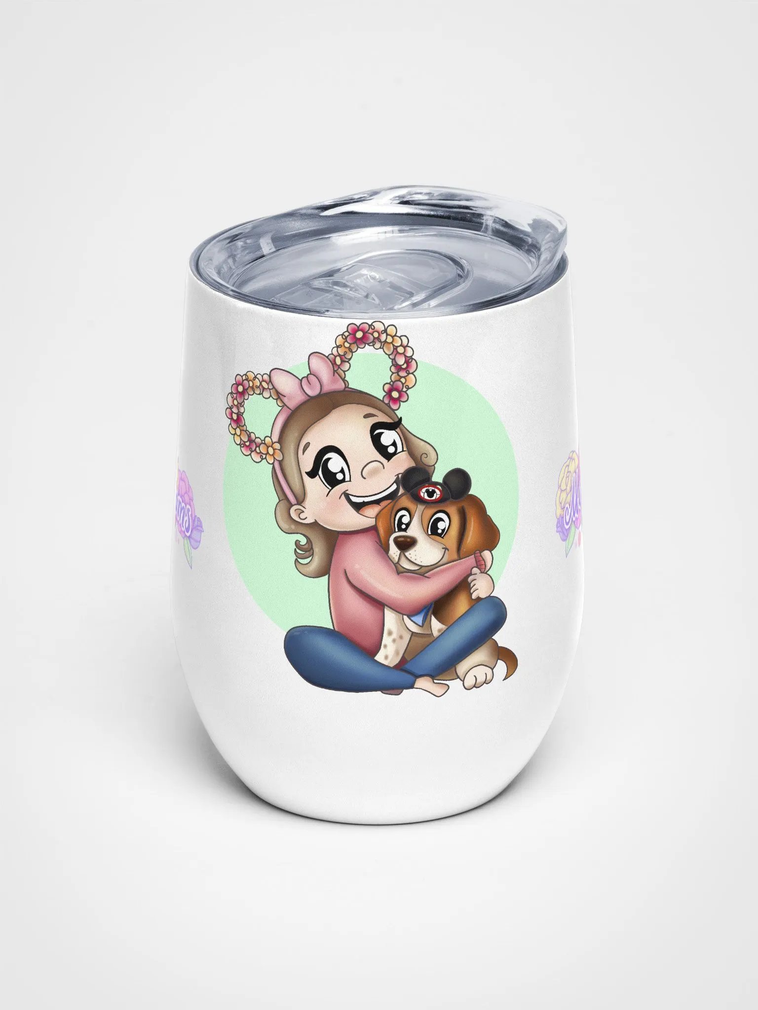 Best Friends and Moni Logo Tumbler product image (1)