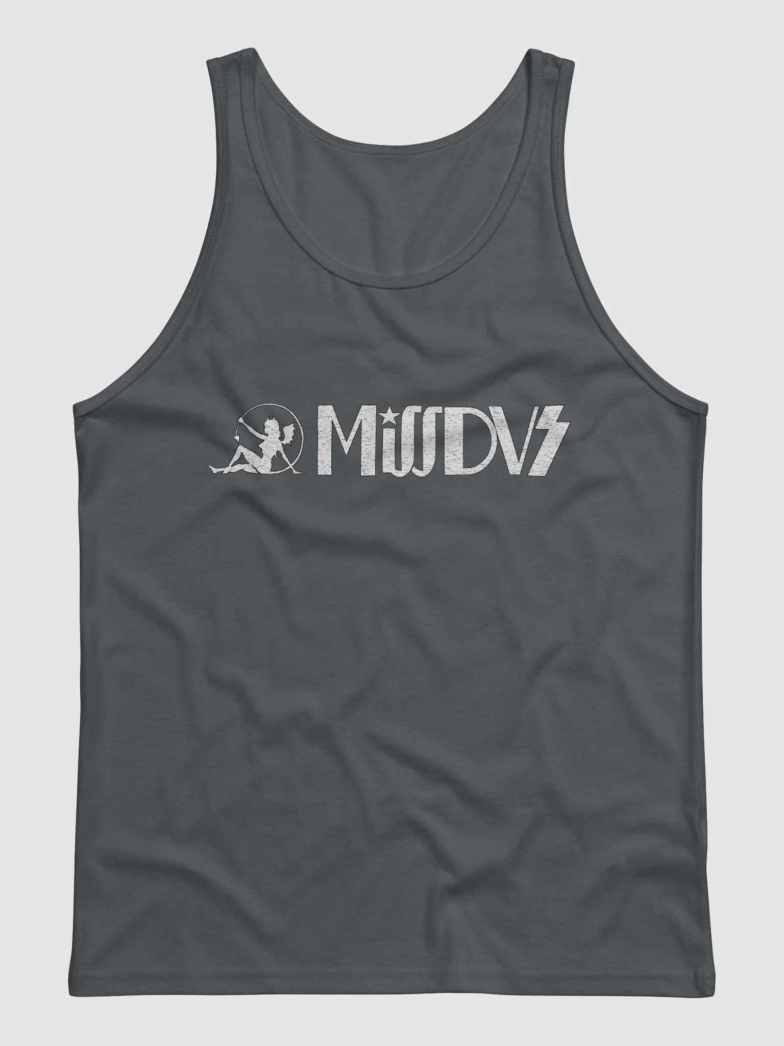 Men's MissDVS White Logo Tank product image (1)