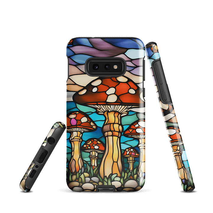Stained glass Psychedelic shroom Tough Case product image (3)