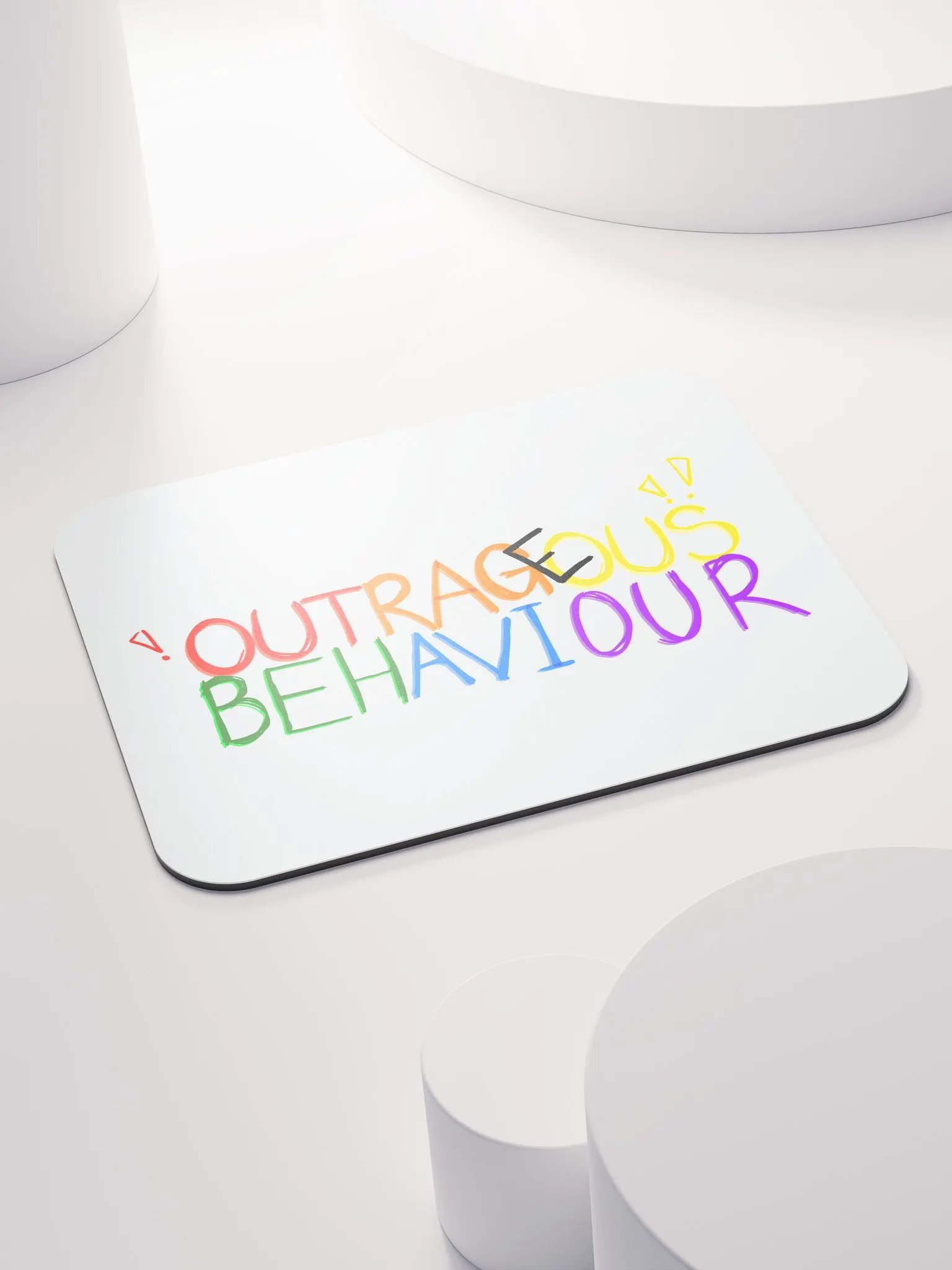 OUTRAGEOUS BEHAVIOUR!!! - Mouse Pad product image (4)