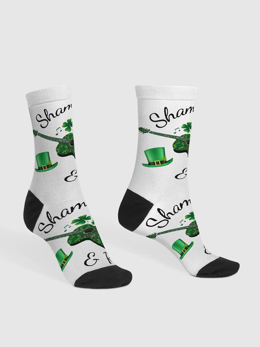 Shamrock & Roll Crew Socks product image (6)