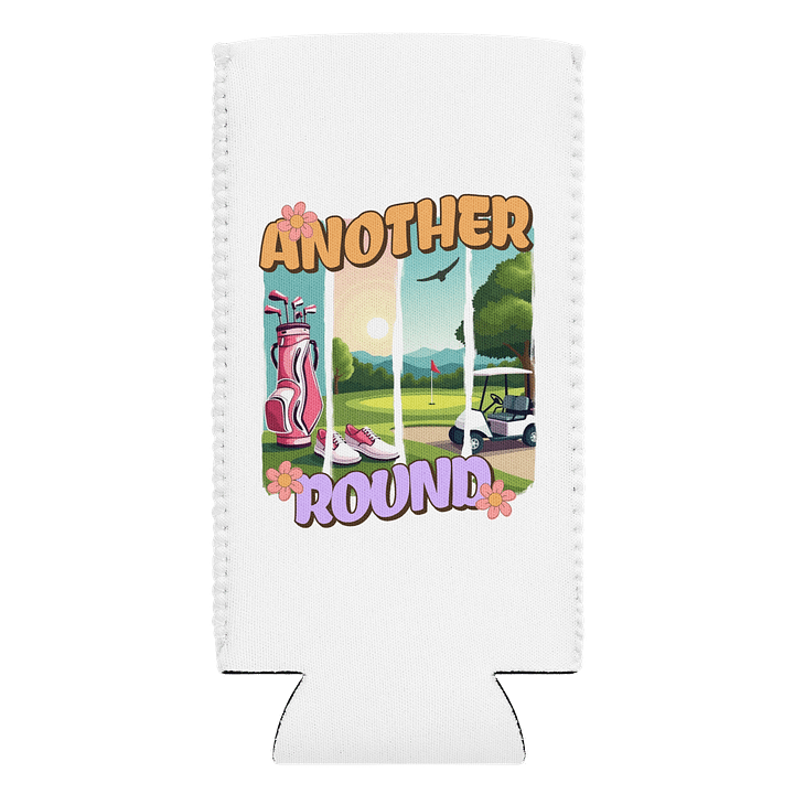 Another Round Golfing Floral Paradise Can Cooler product image (1)