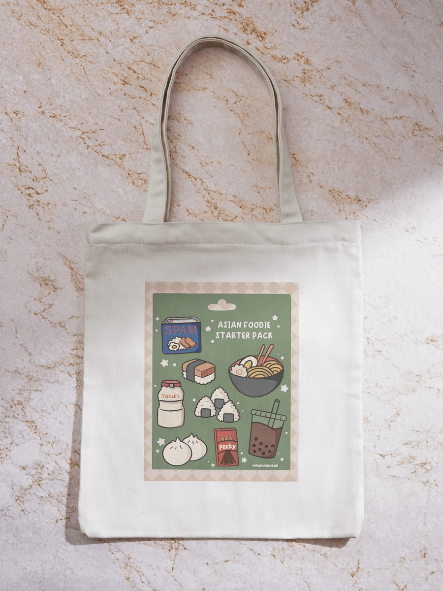 Asian Foodie Canvas Tote Bag product image (1)