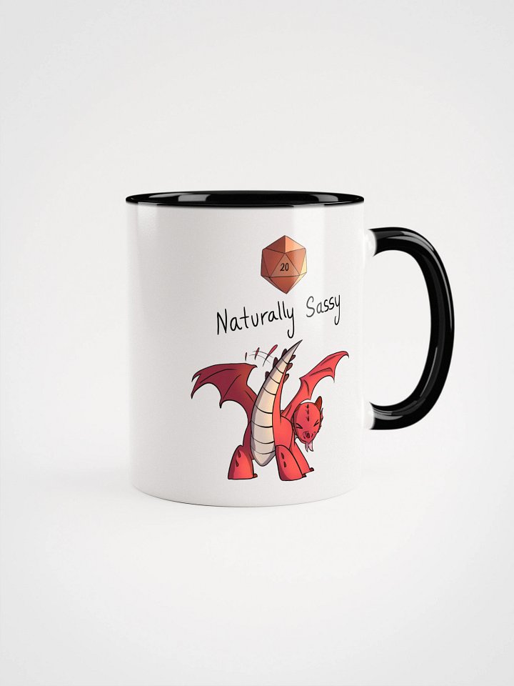 'Naturally Sassy' Dragon Mug product image (1)