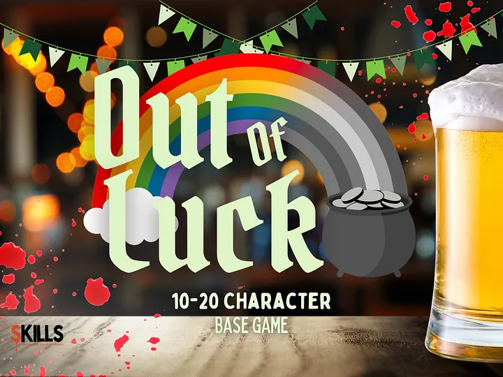 Out of Luck - A Festive St. Patrick's Day Murder Mystery - 10-25 Player Base Game product image (1)