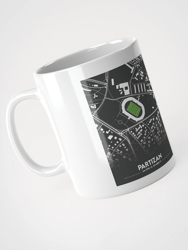 Partizan Stadium Map Design Mug product image (1)