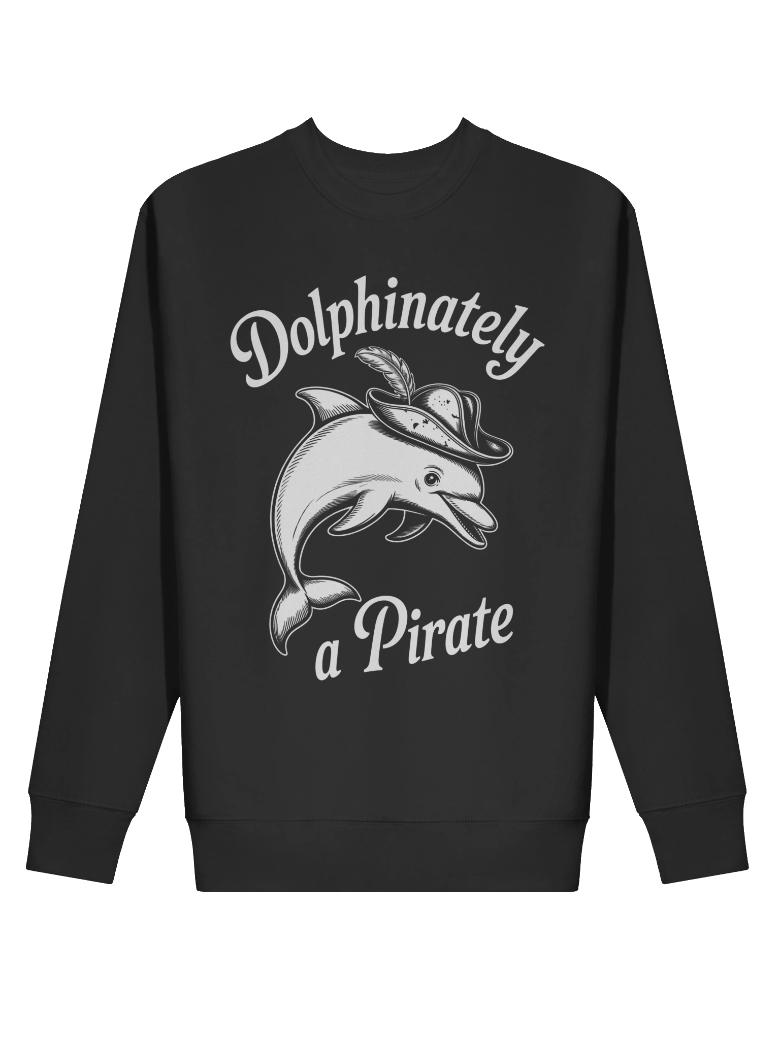 Dolphi-nately a Pirate Premium Sweatshirt product image (2)