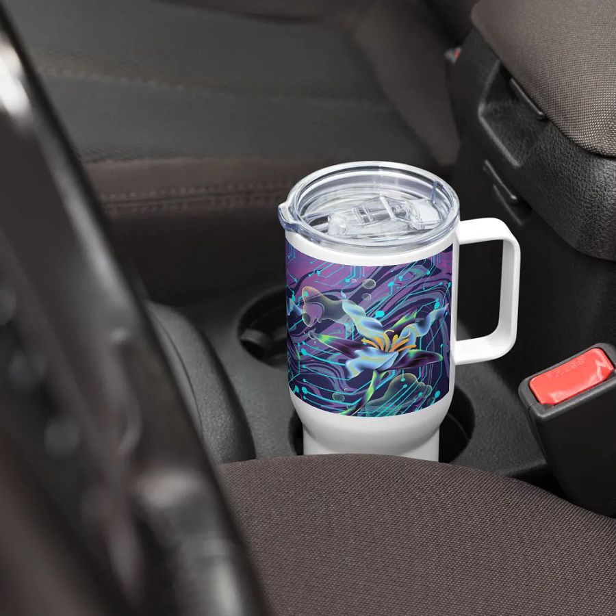 Purple mood insulated travel mug for the modern GnenZ ladies product image (7)