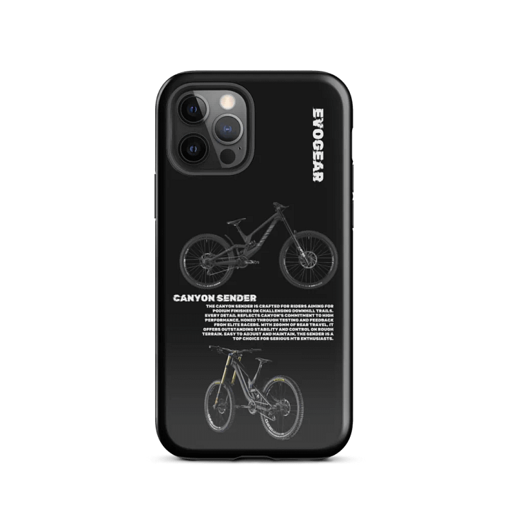 Black Sender iPhone Case product image (2)