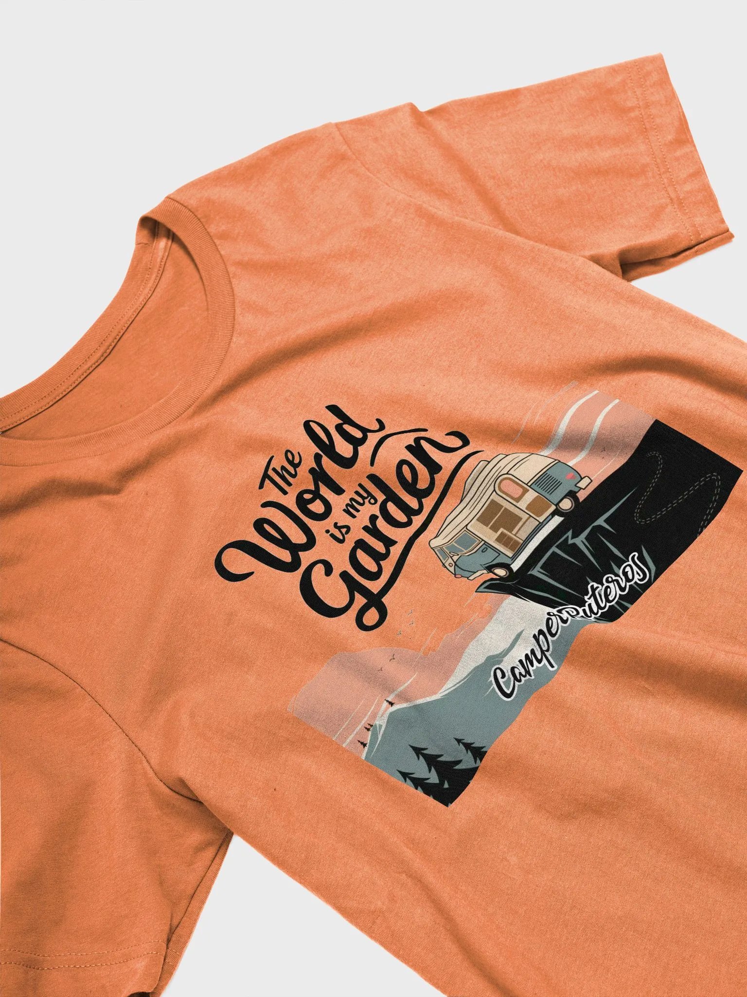 Camiseta CamperRuteros – The World is My Garden product image (6)