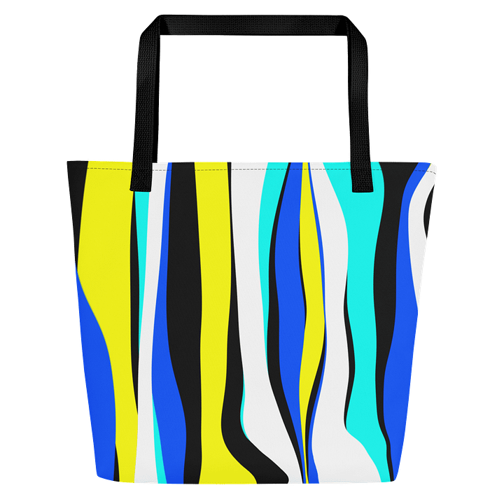 Vibrant Wave All-Over Tote Bag product image (1)