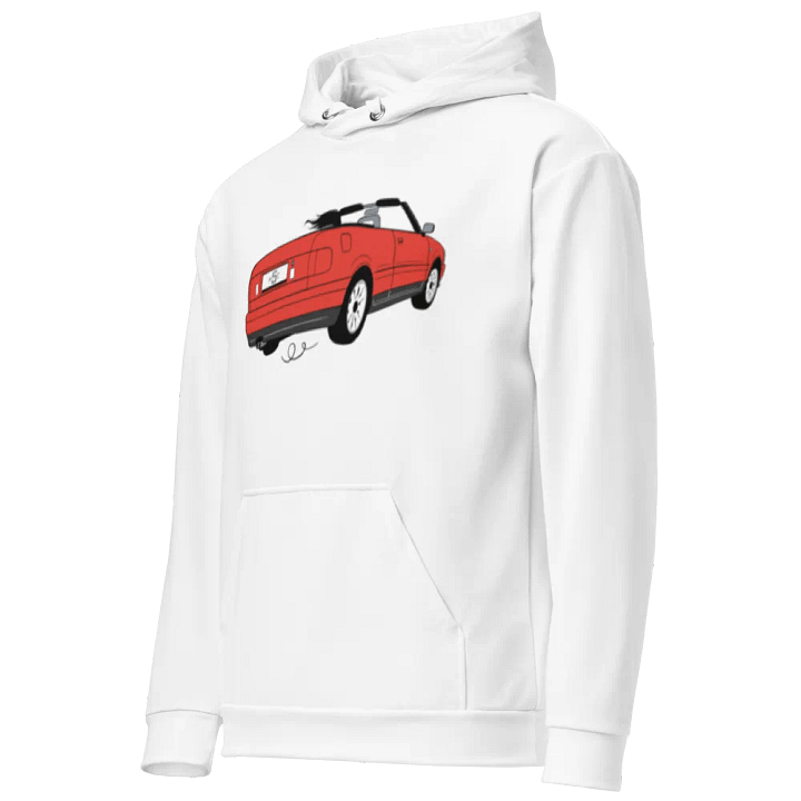Audi 80 cabrio hoodie product image (1)