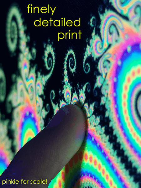 UV fractal tapestry - Galactic Fire product image (10)
