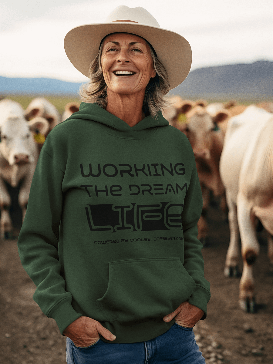 Coolest Boss Ever | Cotton Heritage Unisex Premium Hoodie | Ultimate Comfort & Style product image (5)