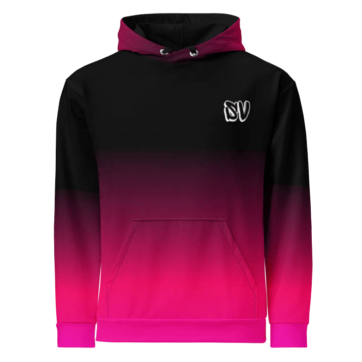 STRAIGHT VIBIN NEON COLOR FADE STYLE TANJIRO DEMON SLAYER HOODIE product image (1)