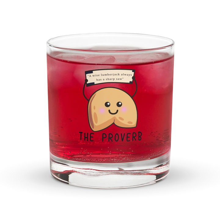 The Proverb - Rocks Glass product image (1)