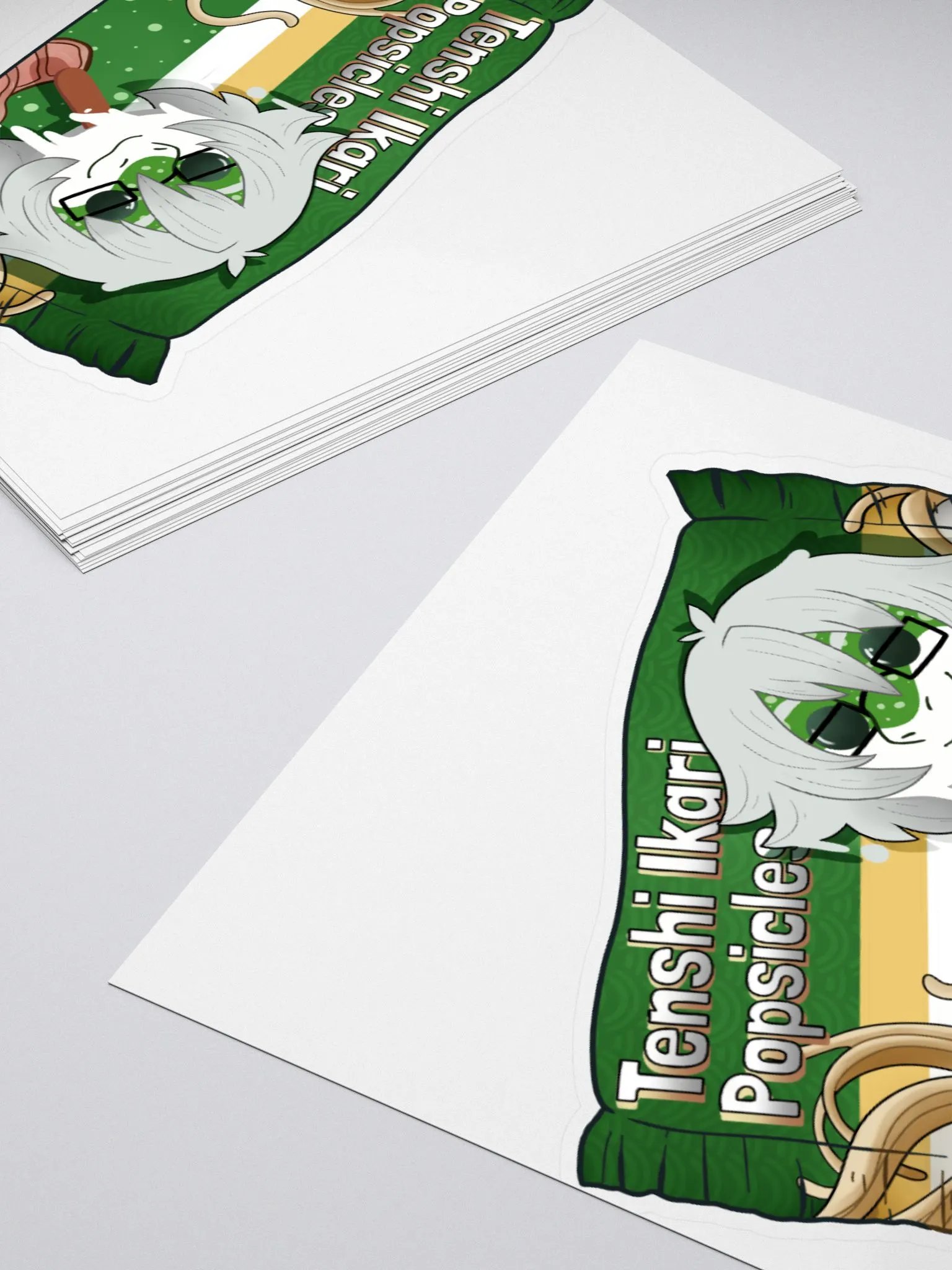 Classic Ikari Popsicle Wrapper Sticker product image (12)