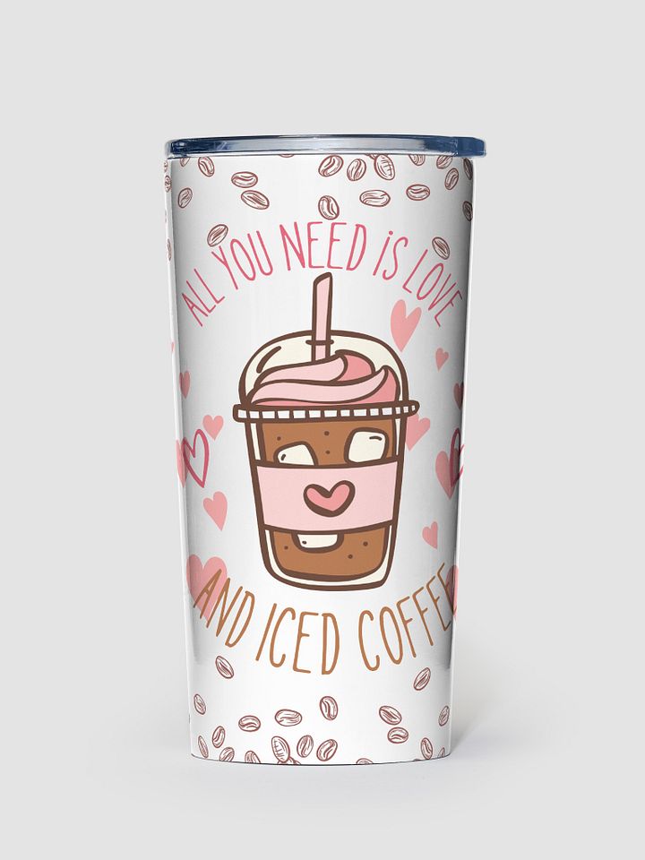 Love & Iced Coffee 20oz Tumbler product image (1)