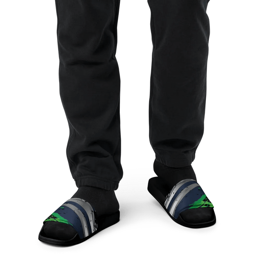 Dynamic Hexagon Men's Slides product image (12)