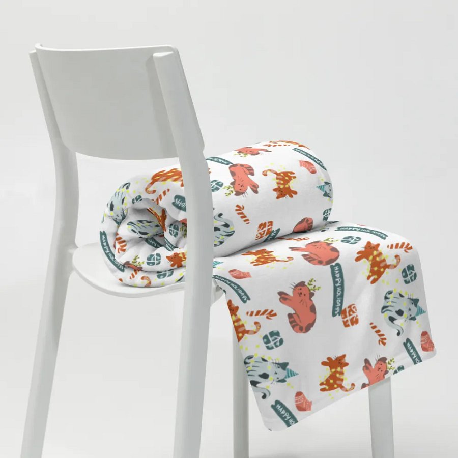 Happy Holiday Blanket product image (8)