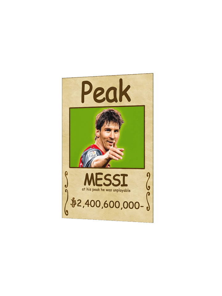 PEAK MESSI WANTED POSTER product image (4)