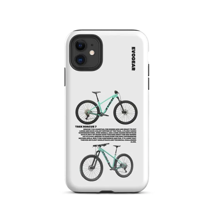 White Roscoe 7 iPhone Case product image (47)