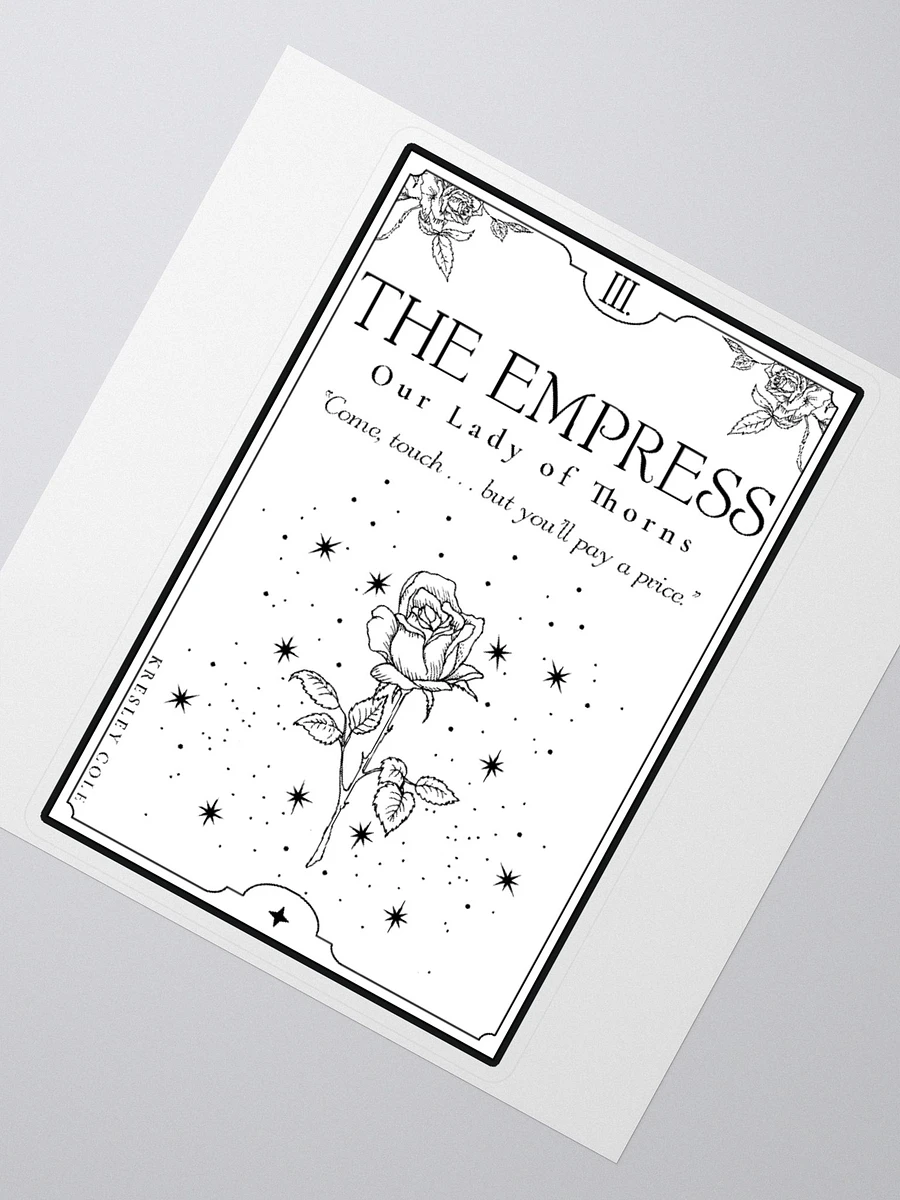 Empress Card Sticker product image (2)