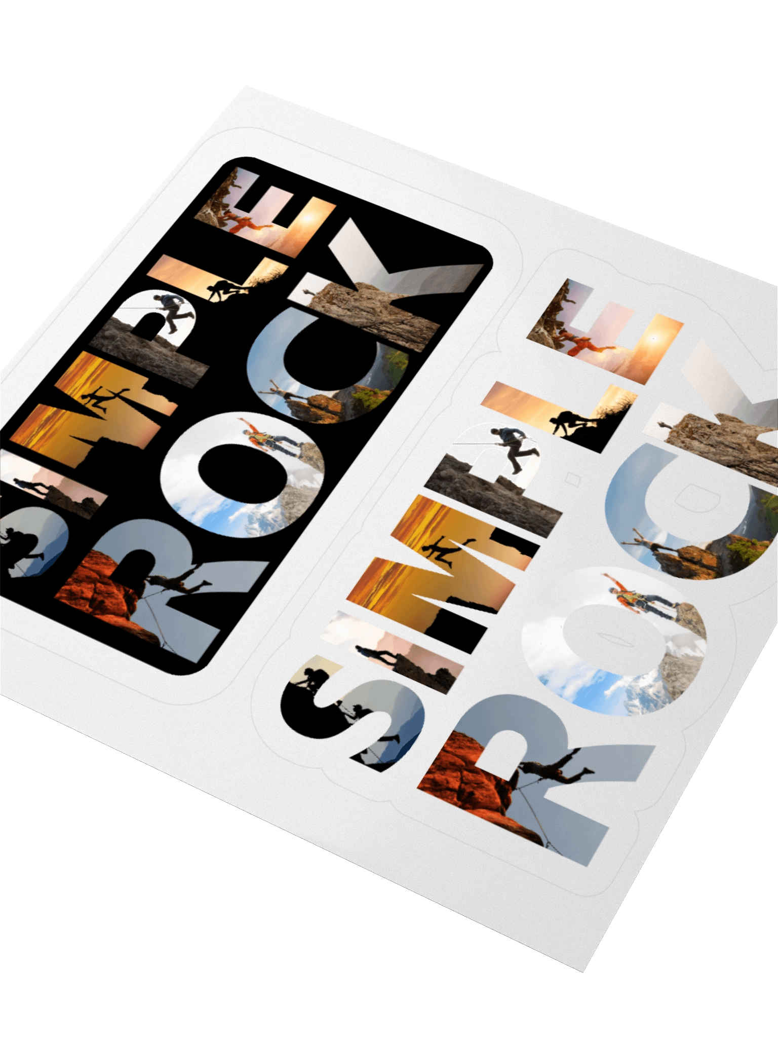 Simple Rock Collage Stickers product image (3)