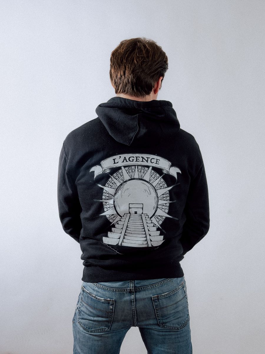 L'AGENCE TAROT PYRAMID HOODIE BLACK product image (7)